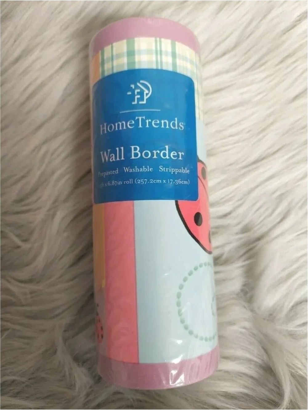 Pink Pastel Wall Border